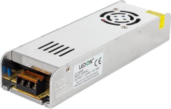 Ledon LD-40500 12 Volt 40 Amper 480 Watt Metal Kasa Adaptör - Image 1