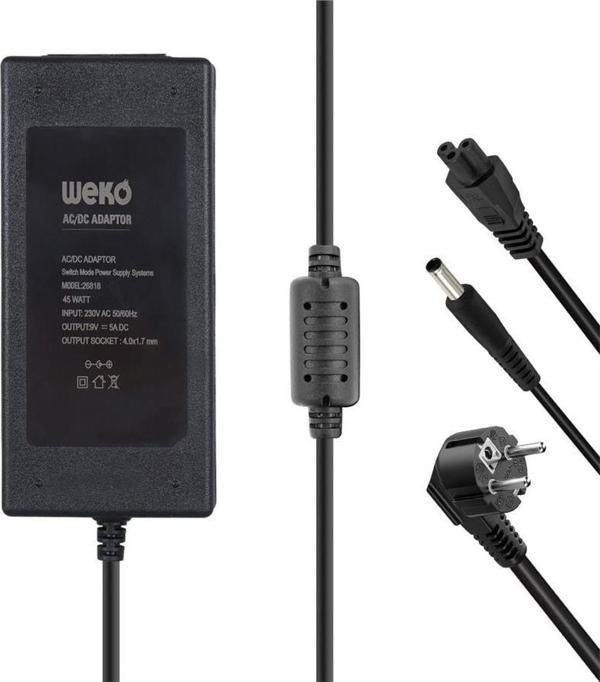Weko  9 Volt - 5 Amper Yazar Kasa/ Pos Makinesi Masaüstü Adaptör 4.0*1.7 Mm Uçlu - Image 1