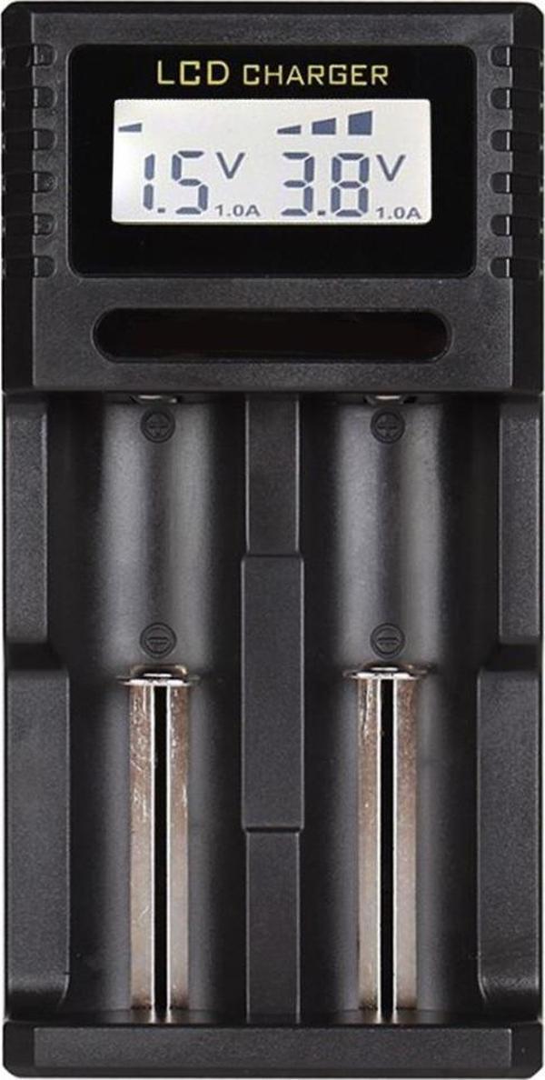 Powermaster PMR-K2 4.2 Volt 2 x 0.5 Amper Pil Şarj Cihazı - Image 1