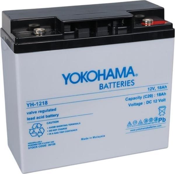 Yokohama YH-121.8 12 Volt - 18 Amper Akü (181x76x167 mm) - Image 1