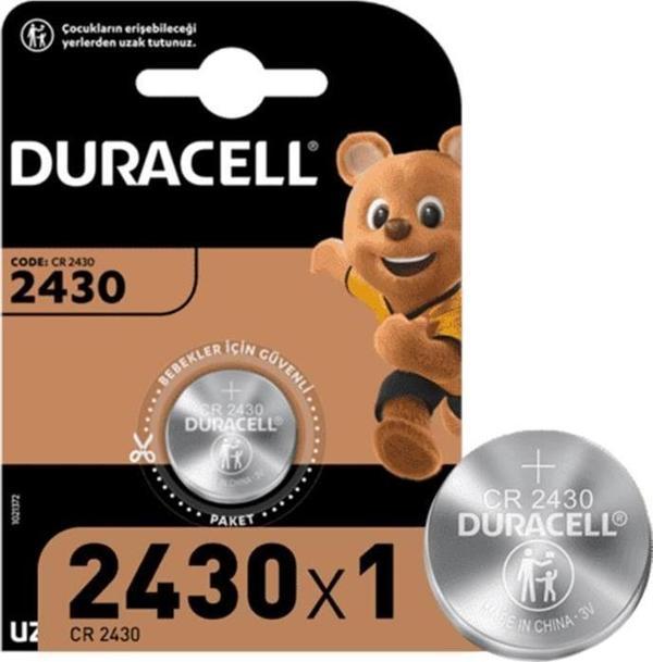 Duracell CR2430 Lityum Tekli Pil - Image 1