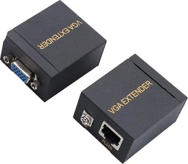 Powermaster PM-17297 VGA CAT5-CAT6 60 Metre Extender Uzatıcı - Image 1