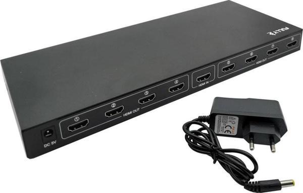 Fully G-538J 8 Port HDMI Splitter Dağıtıcı - Image 1