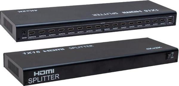 Powermaster PM-4948 16 Port 1080P 3D 16'lı HDMI Dağıtıcı - Image 1