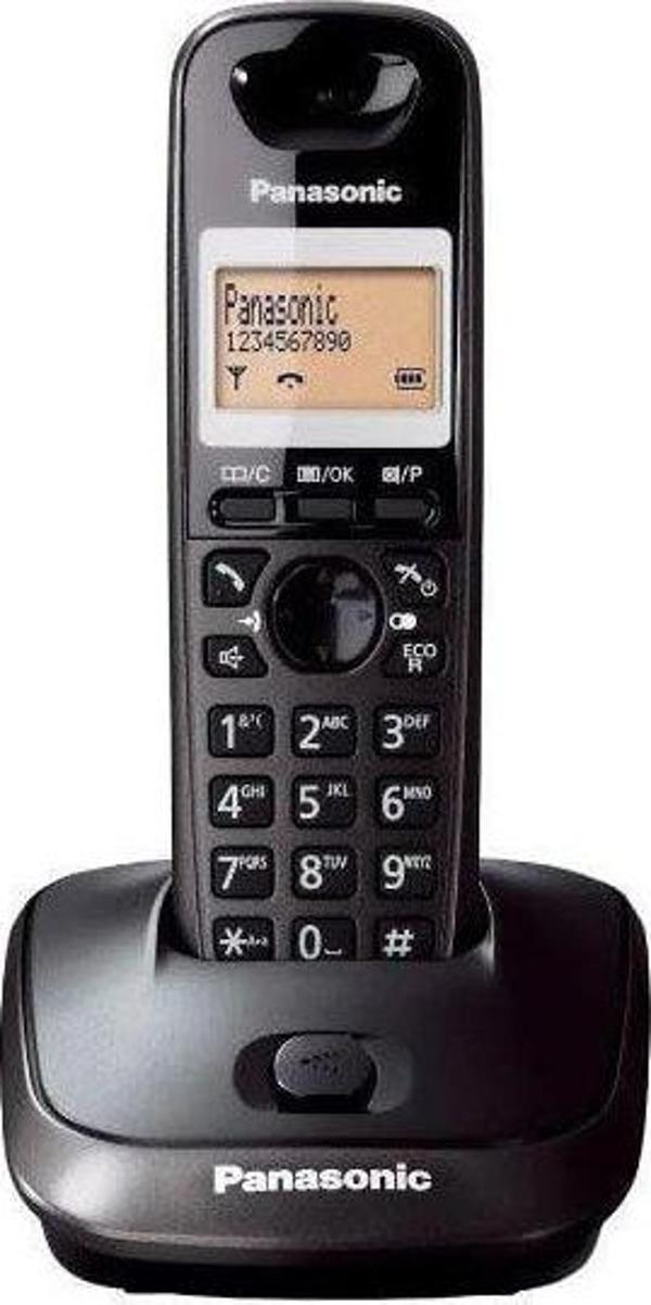 Panasonic KX-TG2511 Siyah Dect Telsiz Telefon - Image 1