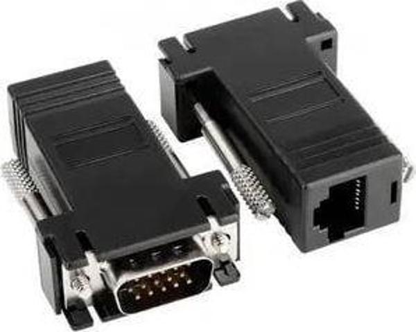 Powermaster VGA Extender RJ45 CAT5/CAT6/CAT7 Uzatıcı Çevirici - Image 1