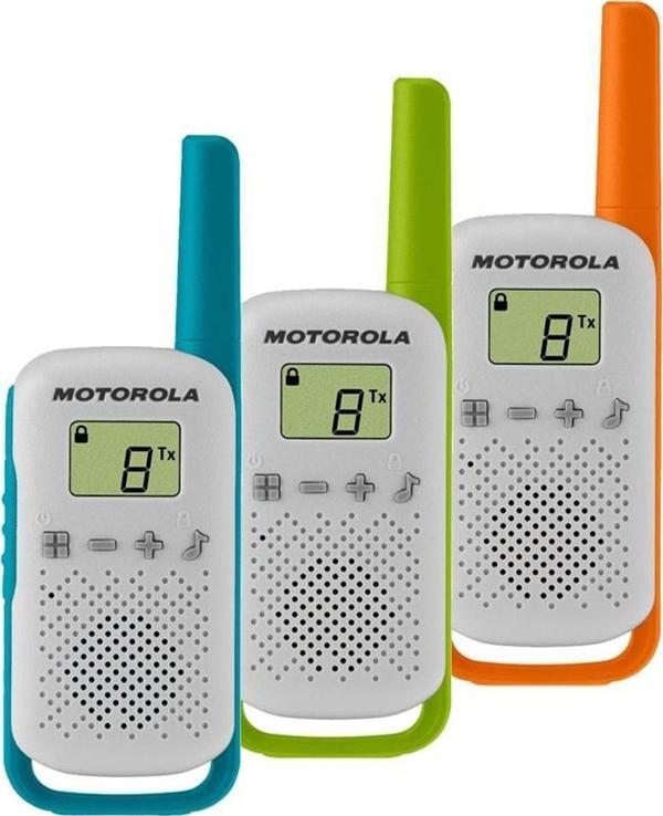 Motorola TLKR-T42 4 Km Kırmızı Pmr El Telsizi (2'li Paket) - Image 1