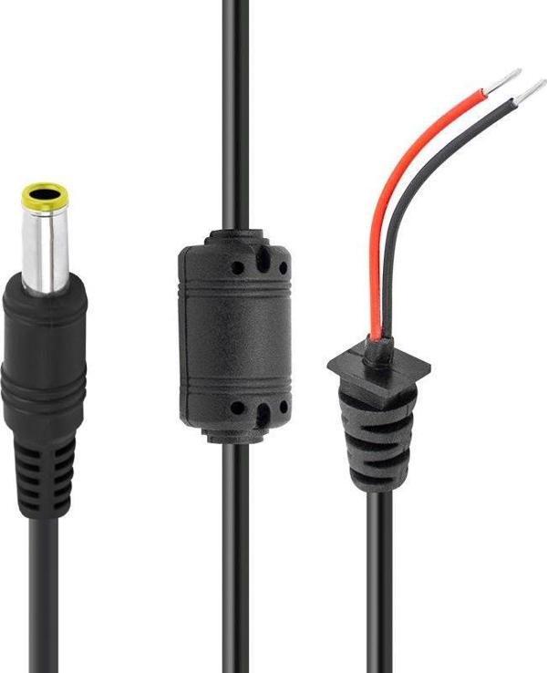 Notebook Adaptör Kablosu Jacklı 5.5-3.0 Uç - Image 1
