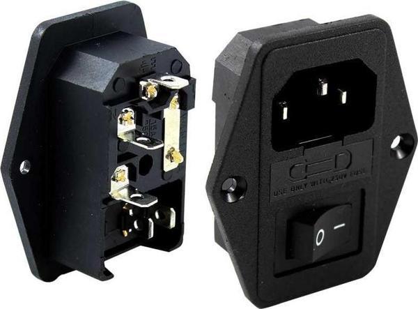 PowerMaster C7 Dişi Fiş Şase Anahtarlı Kulaklı (IC-214) - Image 1