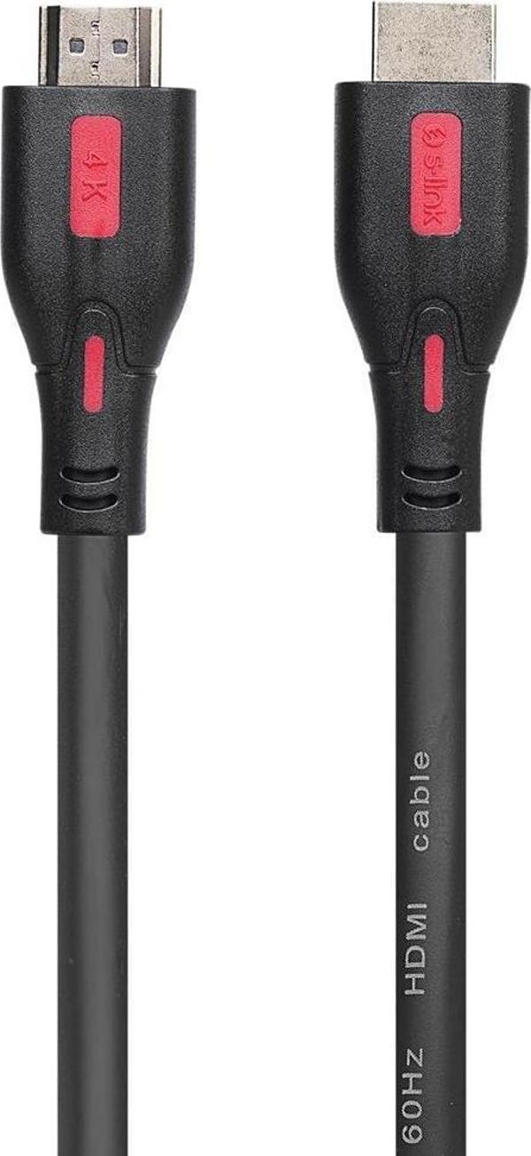 S-Link SL-HDM4K011 19+1  V2.0 4K 60Hz 1.5 Metre Hdmi Kablo - Image 1