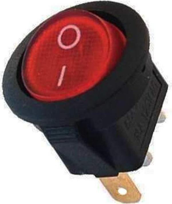 Powermaster PM-31592 Yuvarlak Işıklı On/Off Anahtar IC-131 - Image 1