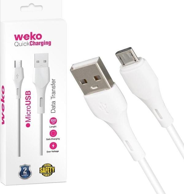 Weko WK-22017 USB To Micro USB Telefon Şarj Kablosu - Image 1