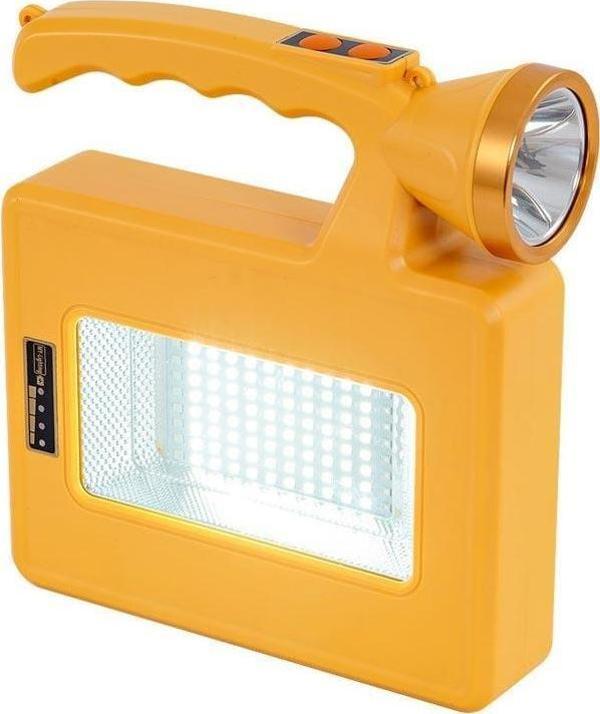 Powermaster Solarlı Usb'li Şarjlı Taşınabilir Kamp Feneri PM-16044 - Image 1
