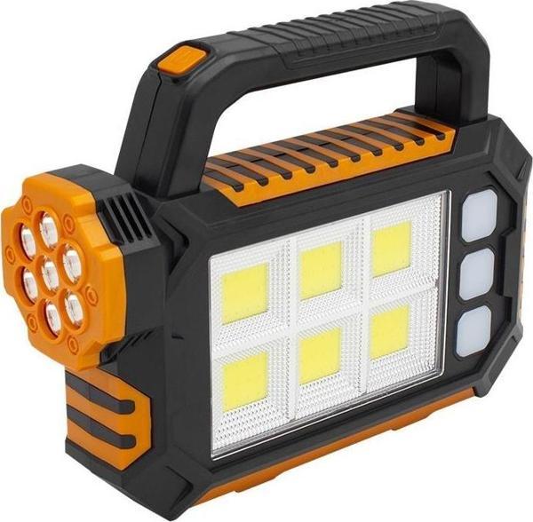 Powermaster HS-8029-7-B 3 Modlu 6 Cob Ledli Taşınabilir Solar Lamba - Image 1