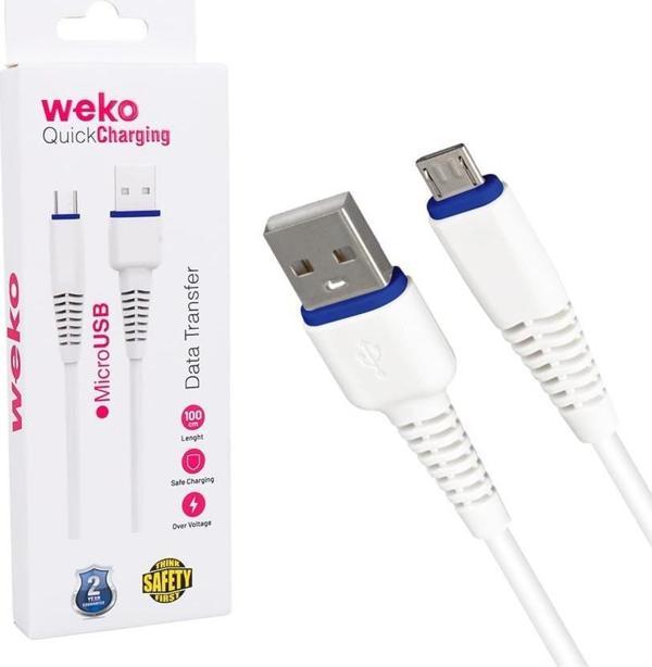 Weko WK-22020 USB To Micro USB Telefon Şarj Kablosu - Image 1