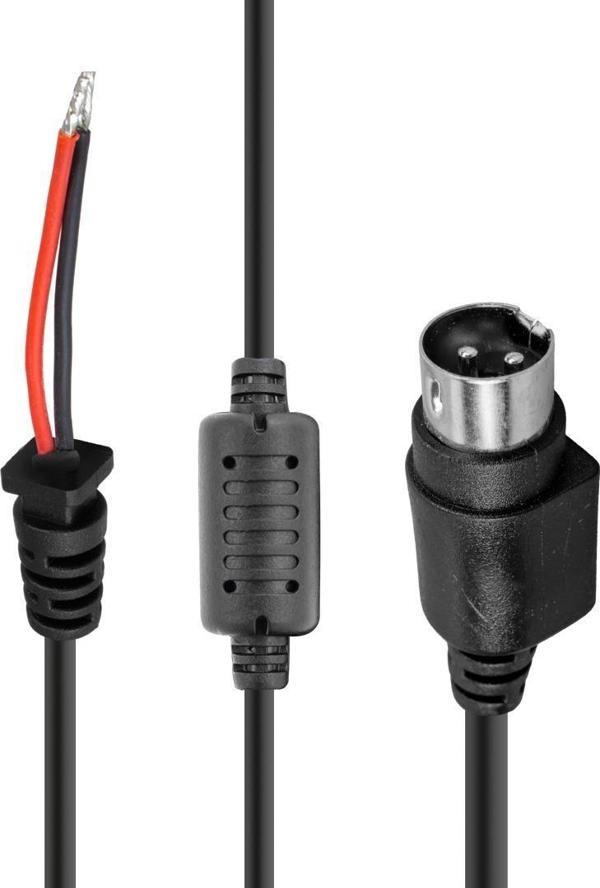 Dc Kablo 1.5 Metre 3 Pin'li Erkek - Image 1