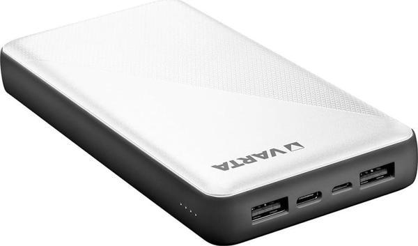 Varta 15.000mAh Led Göstergeli Powerbank 2xUSB Type-C Micro-USB Şarj Girişli - Image 1