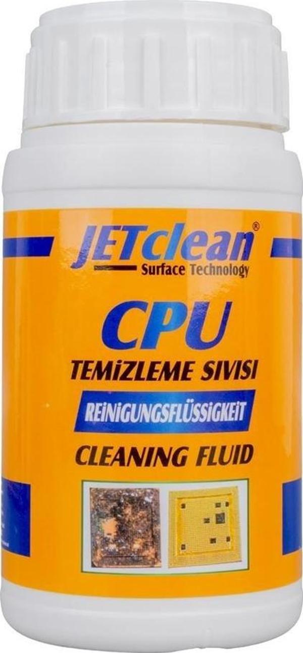 JetClean CPU-250 CPU Entegre Temizleme Sıvısı 250 mL - Bilgisayar ve Elektronik Parça Temizleyici - Image 1
