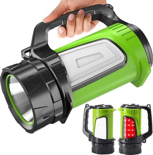 Powermaster Şarjlı Ledli Uzun Menzilli Kamp Tipi Işıldak Fener  JS-881B - Image 1