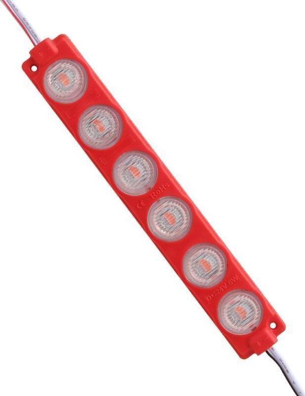 Powermaster 24 Volt 1.3 Watt Kırmızı 3030 Cob Modül Led - Image 1