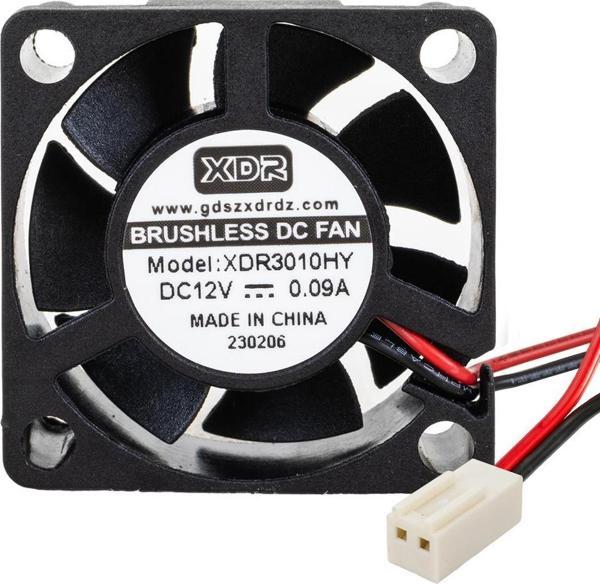 PowerMaster PM-16728 30x30x10 mm 12 Volt DC Fan - Image 1