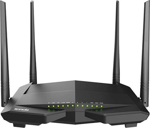 Tenda V12 AC1200 Dual Band 4X Gigabit Port 1200 Mbps Vdsl Modem - Image 1