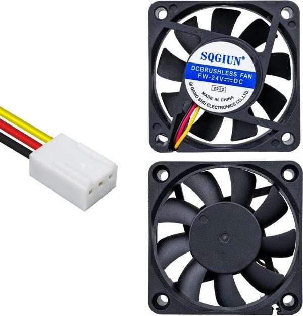 PowerMaster IC-216A Fırçasız DC Fan 60X60X15mm 24 Volt 3 Pin (Seri 1) - Image 1
