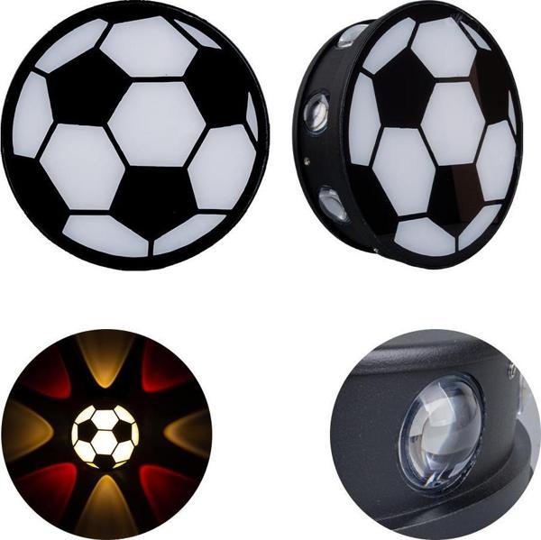 PowerMaster PM-24456 Gün Işığı - Kırmızı Futbol Topu Dekoratif LED Duvar Aplik - Image 1