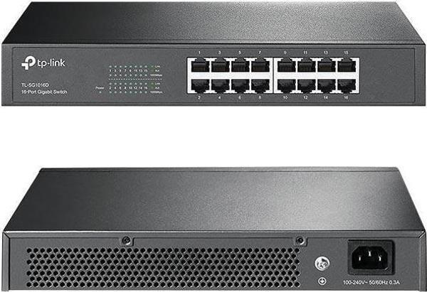 Tp-Link TL-SG1016D 16 Port Gigabit Ethernet Switch - Image 1
