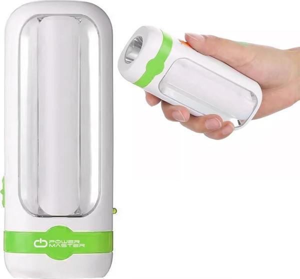 PowerMaster FA-7677 İki Kademeli Şarjlı Ledli İki Fonksiyonlu El Feneri - Image 1