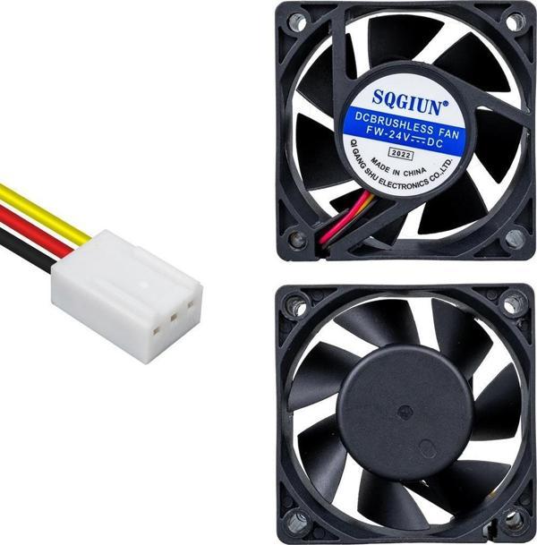 PowerMaster IC-216A Fırçasız DC Fan 60X60X25mm 24 Volt 3 Pin - Image 1