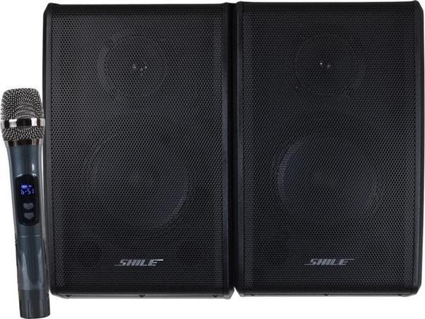 Shile KX-2 El Mikrofonlu Kumandalı USB, SD ve Bluetooth Taşınabilir Hoparlör - Image 1