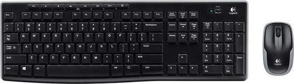 Logitech MK270 Kablosuz Klavye Set Mm Q Tr Siyah - Image 1