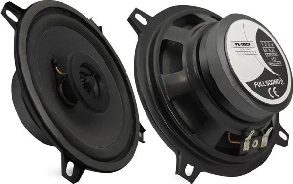 Fullsound FS-1350T 13 CM 5'' 120 Watt Tweeterlı Oto Hoparlör (2li Takım) - Image 1