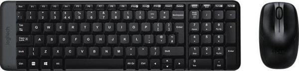 Logitech MK220 Q Tr Siyah Kablosuz Klavye Mouse Set - Image 1