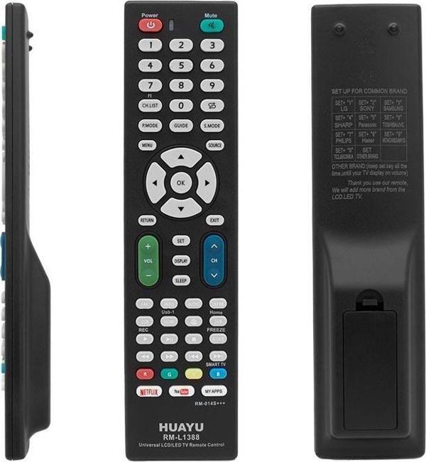 Huayu RM-014S+++/RM-L1388 Unıversal Lcd-Led Tv Kumanda - Image 1