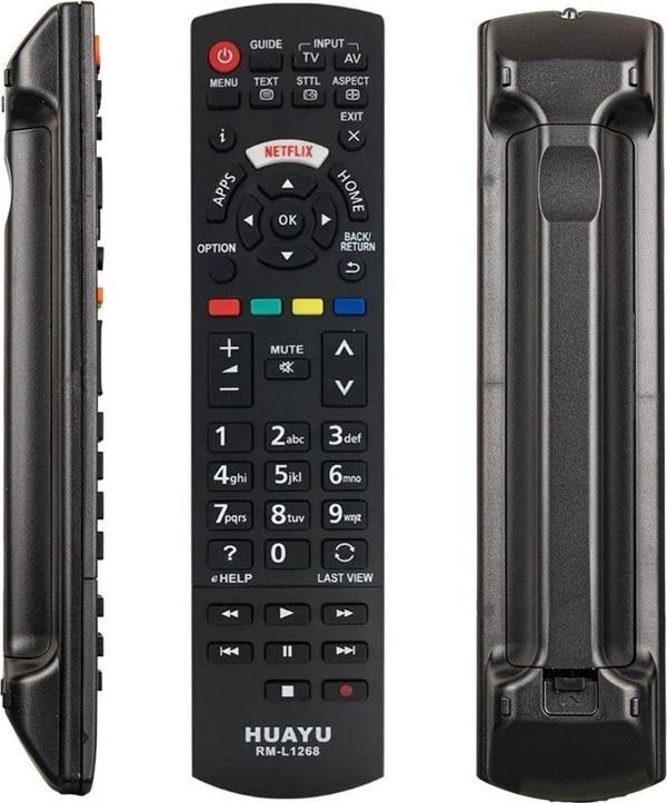 Huayu RM-L1268 Panasonic Netflix Tuşlu Universal Lcd Tv Kumandası - Image 1