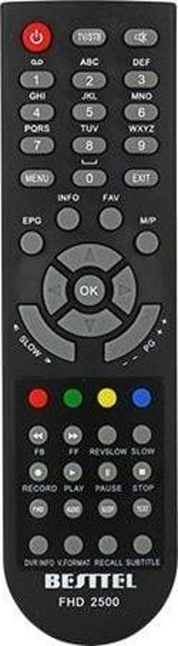 Besttel FHD-250 Uydu Alıcı Kumandası - Image 1