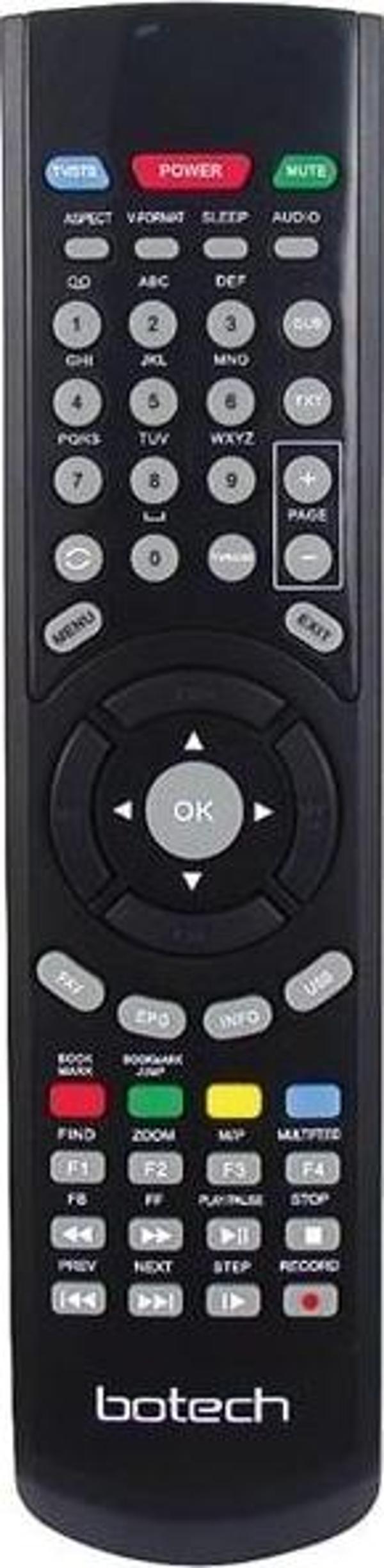 Botech BC-9000 HD CIS/USB/PVR Uydu Alıcı Kumandası - Image 1