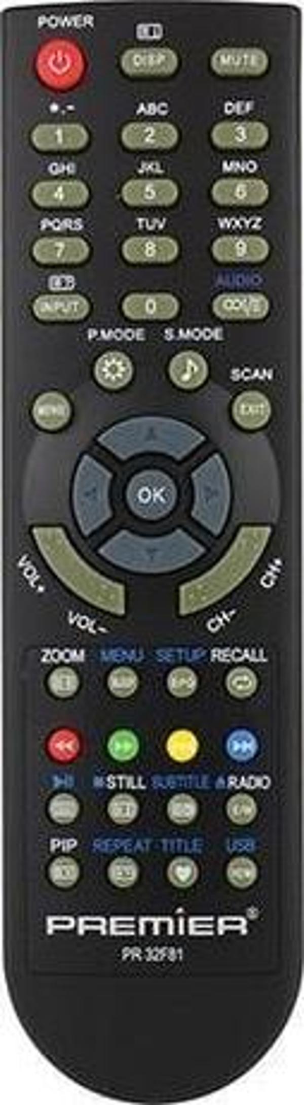 Premier 32F81 Lcd Led Tv Kumandası - Image 1