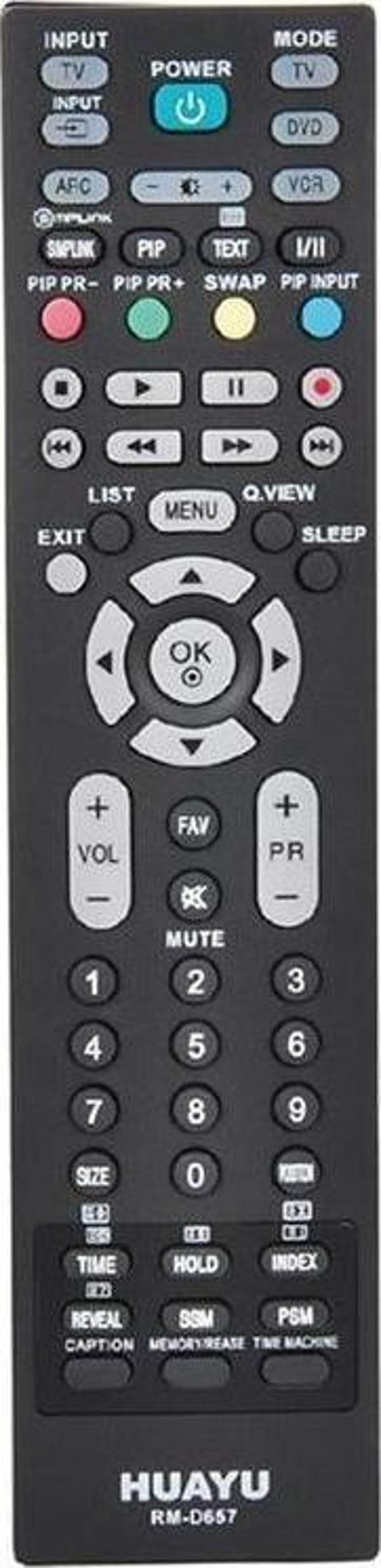 LG RM-D657 Lcd-Led-Plazma Tv Kumandası - Image 1