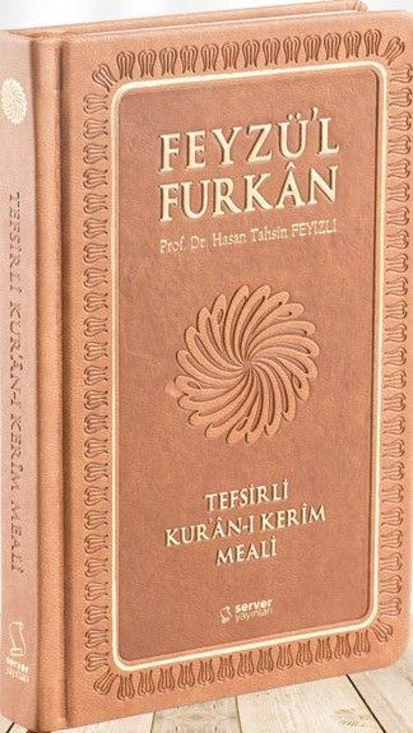 Feyzü'l Furkan Tefsirli Kur'an-ı Kerim Meali (Karma Renk, Ciltli, Orta Boy) - Server İletişim - Image 1