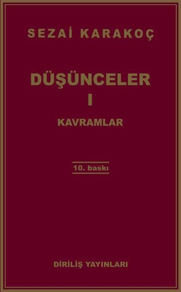 Düşünceler 1: Kavramlar - Diriliş Yayınları - Image 1