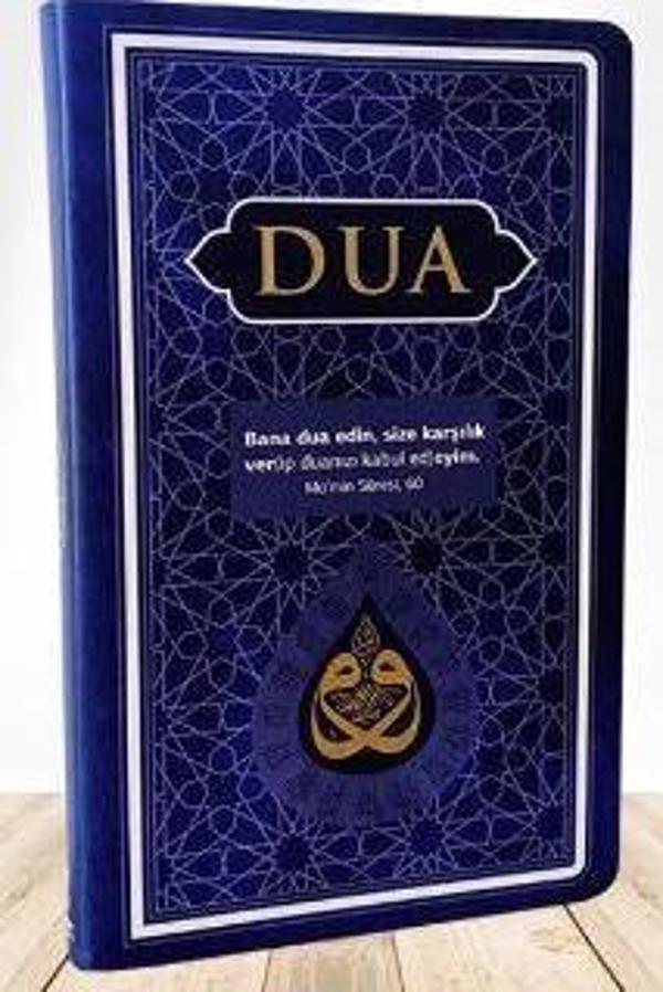 Dua (Evrad-ı Şerife) Cep Boy Arapça+Türkçe - Mavi - Server İletişim - Image 1