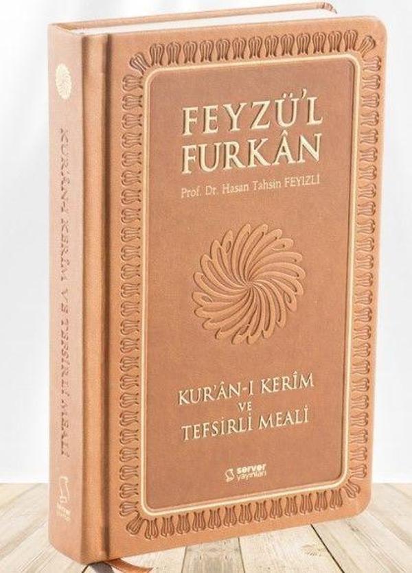 Feyzü'l Furkan Kur'ân-ı Kerîm ve Tefsirli Meali (Büyük Boy - Mushaf ve Meal - Ciltli) TABA - Server İletişim - Image 1