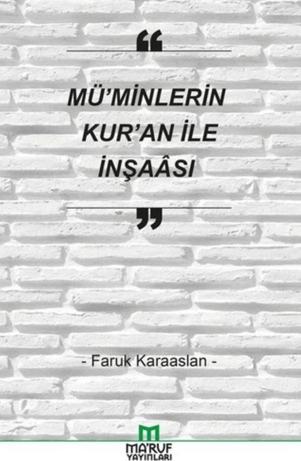 Mü'minlerin Kur'an İle İnşaası - Maruf Yayınevi - Image 1