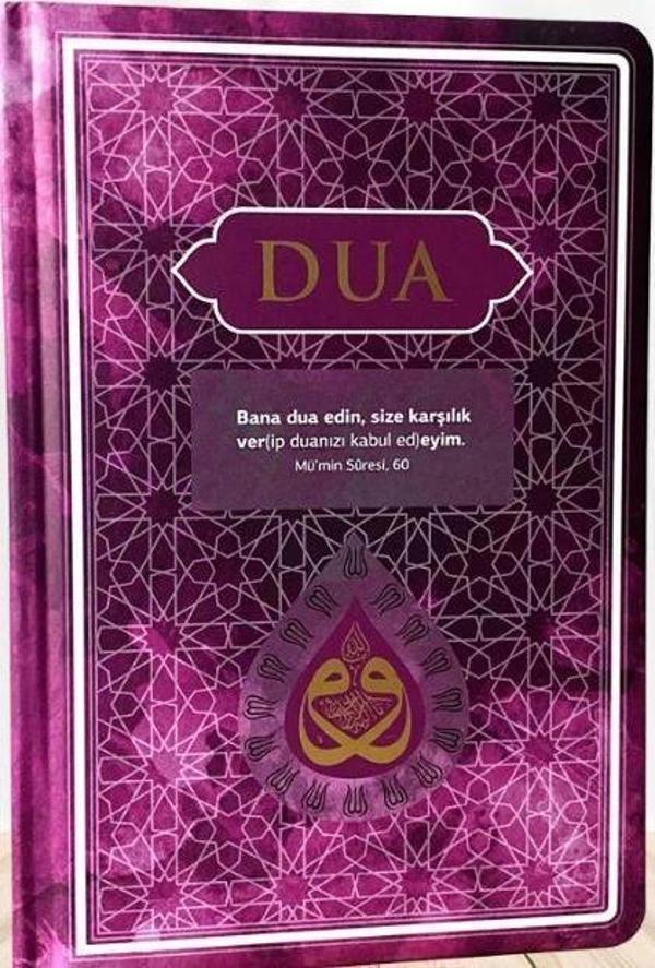 Dua (Evrad-ı Şerife) - Orta Boy - Arapça+Türkçe - Lila - Server İletişim - Image 1