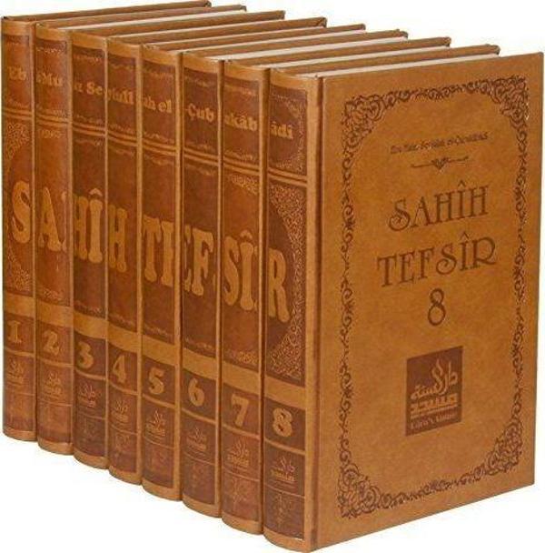 Sahih Tefsir 8 Cilt Takım - Daru's-Sunne Yayınları - Image 1