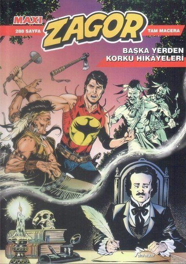 Zagor Maxi Tam Macera 23 - Başka Yerden Korku Hikayeleri - Çizgi Düşler - Image 1