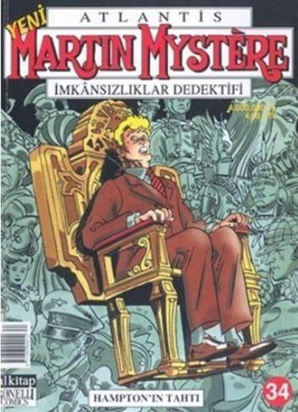 Martin Mystere İmkansızlıklar Dedektifi Sayı: 34 Hampton’ın Tahtı - Lal - Image 1